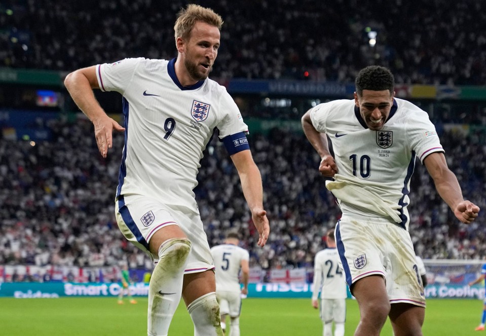 Jude Bellingham and Harry Kane bailed England out against Slovakia