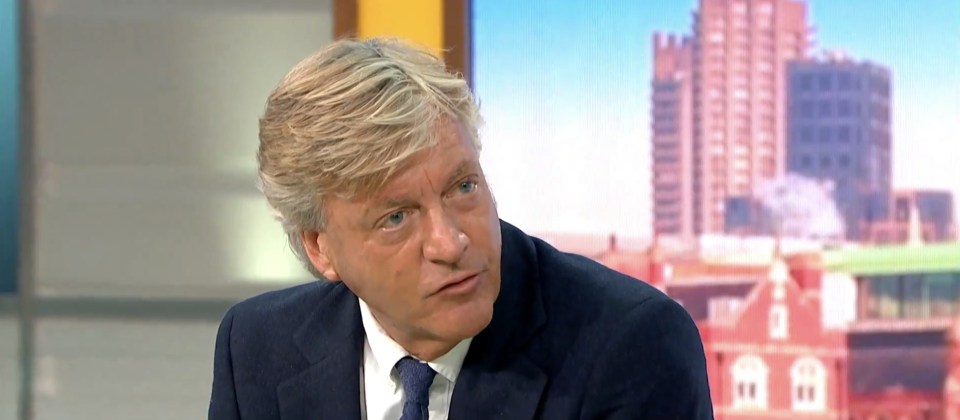 Meanwhile, presenter Richard Madeley made his GMB comeback on Monday