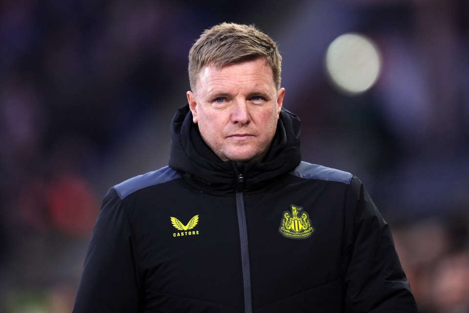 Newcastle manager Eddie Howe is also being considered for the permanent role