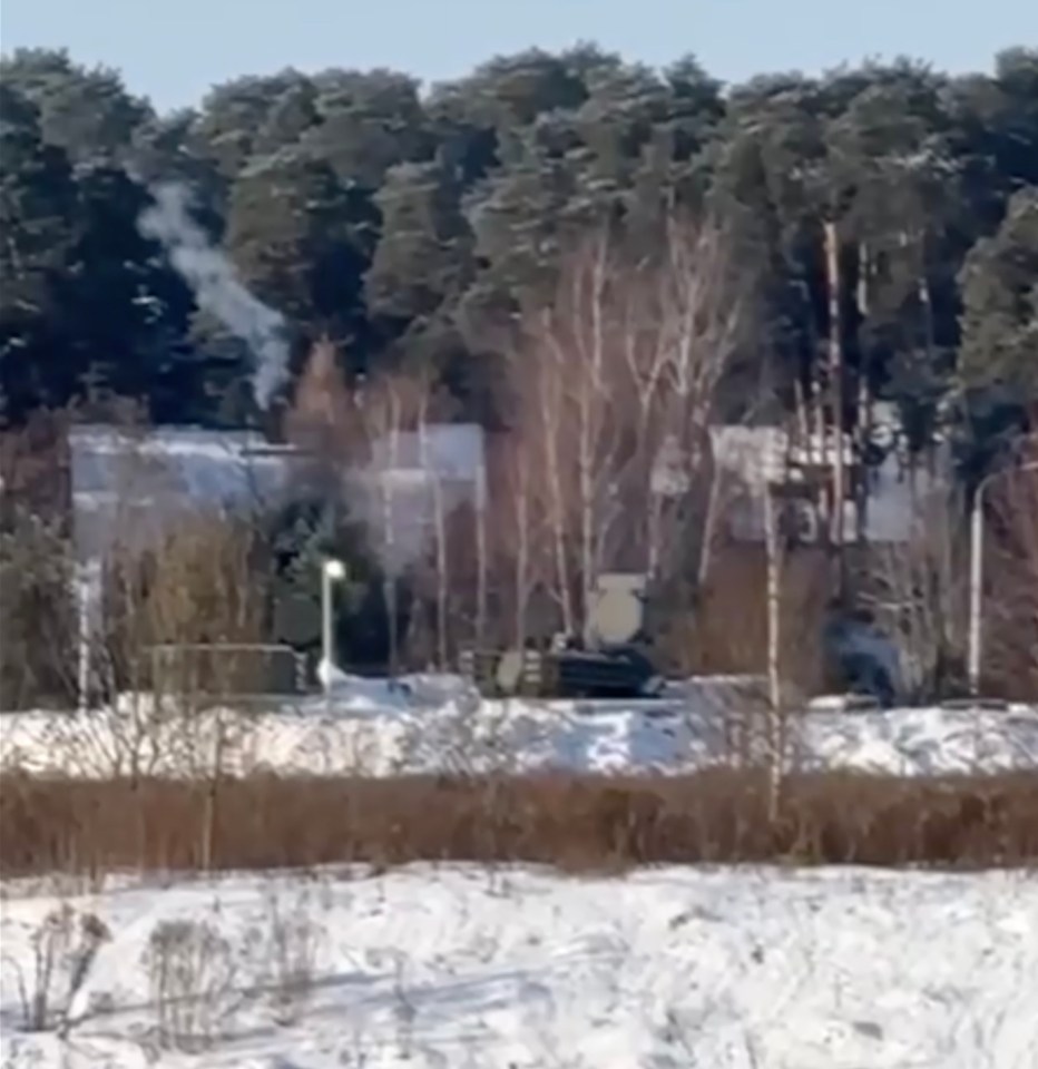 A Pantsir air defence complex was also placed near Putin’s Novo-Ogarevo home