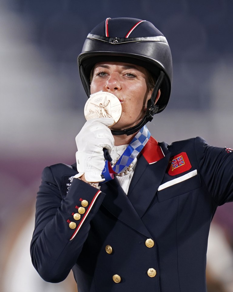 Dujardin would have become Britain’s most successful female Olympian if she had won a medal