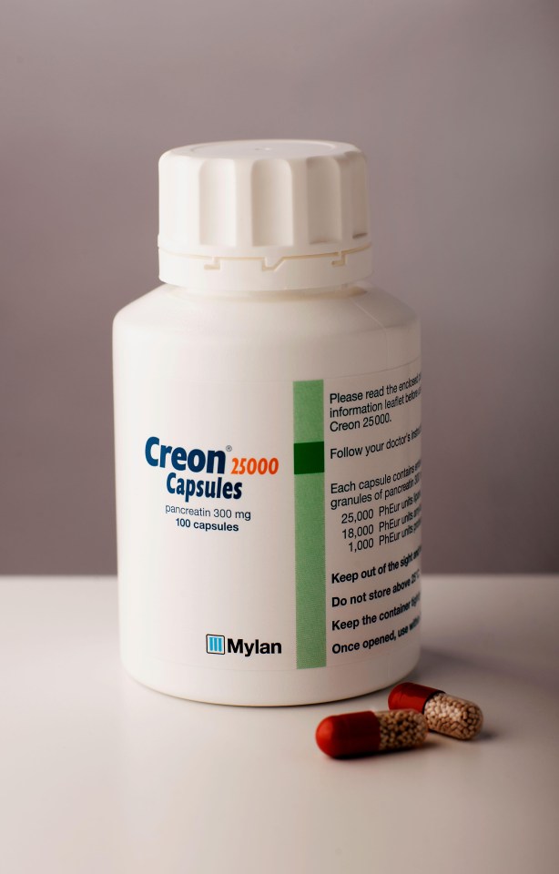 Creon is who lack the digestive enzymes to break down food into nutrients the body needs to survive