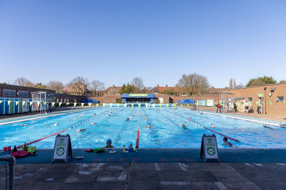 The lesser-known lido has plenty of other features too, including a teaching pool and a sun terrace