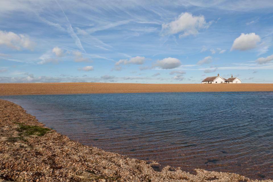 The beach has recently been dubbed Suffolk's best hidden gem