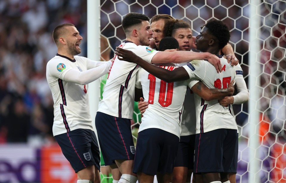 England beat Denmark 2-1 to reach the Euro 2020 final