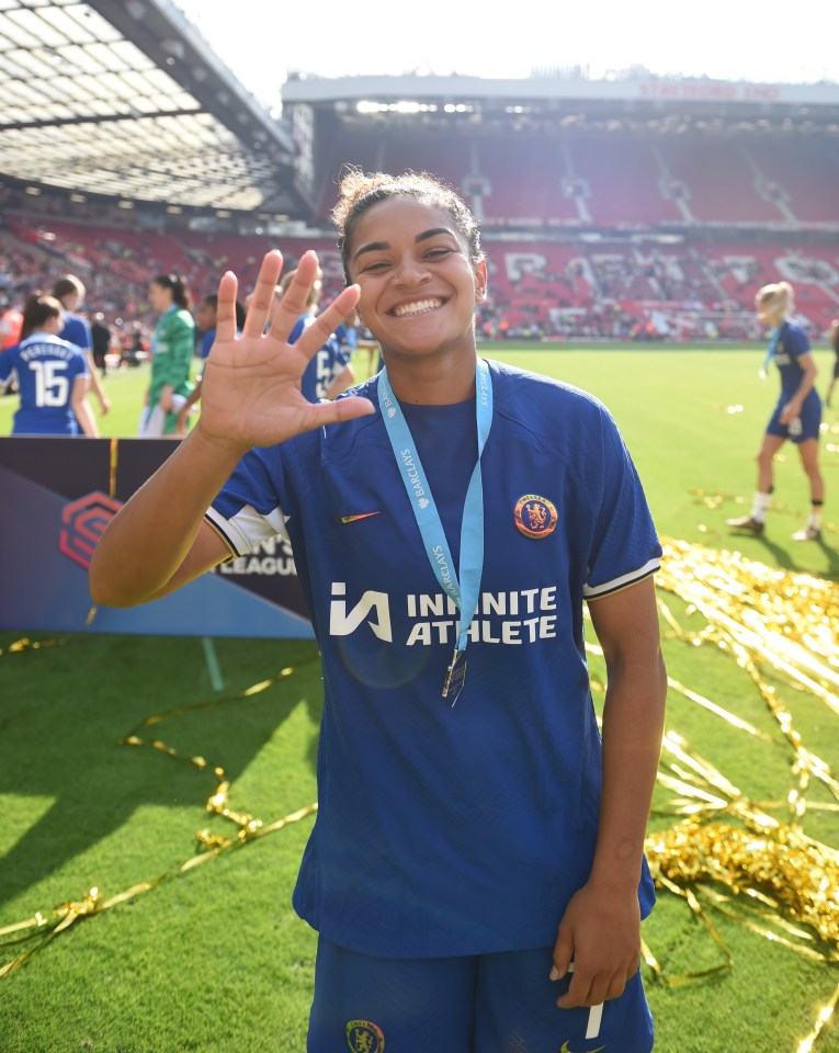 Carter helped Chelsea to their fifth successive WSL title win in May