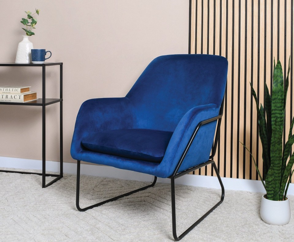 Save £50 on the Margot accent chair from wilko.com