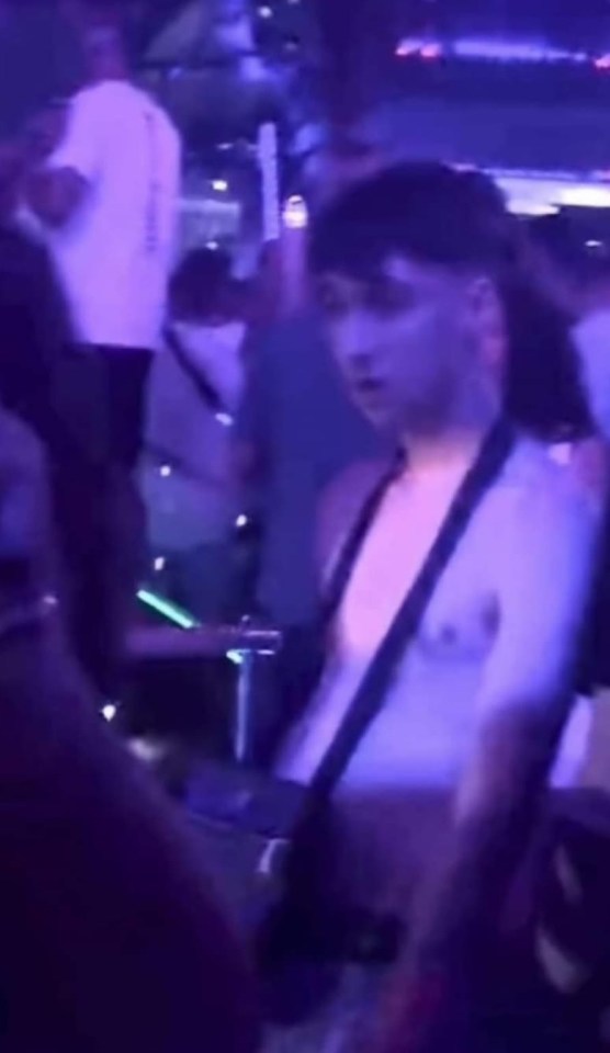 Jay was seen on a club dancefloor before he went to the Airbnb