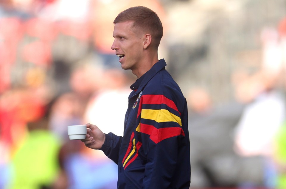 Dani Olmo appeared to play mind games before Spain's Euros win over England