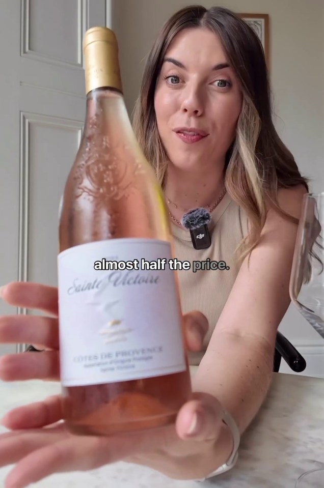 Lucy, a wine expert who runs Partner in Wine, took to social media this week to praise the wine