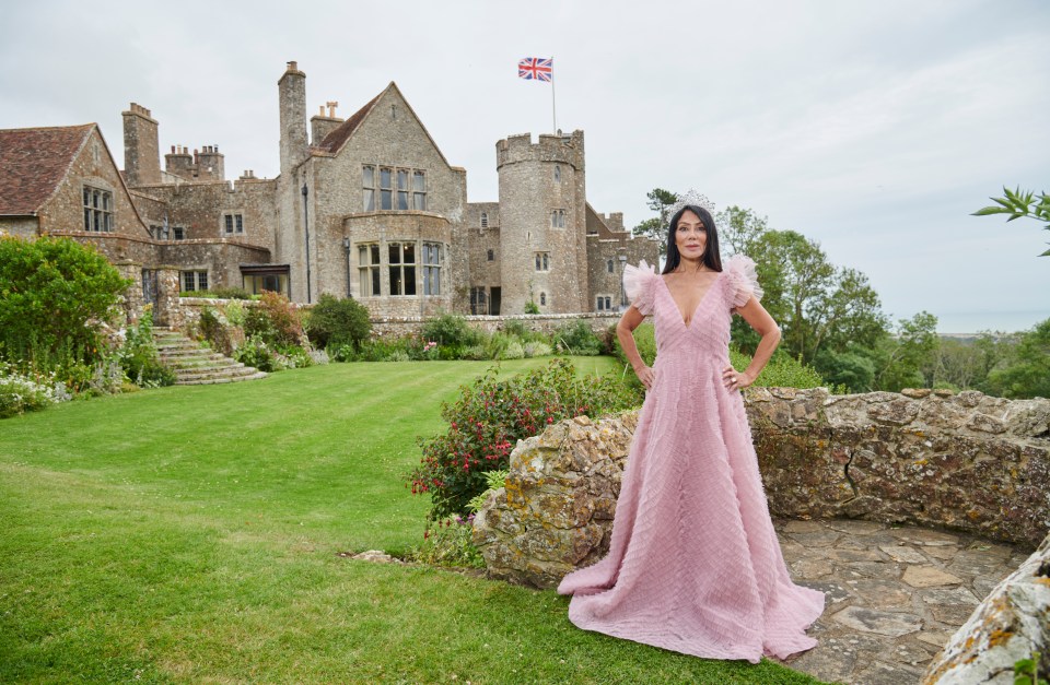 The businesswoman owns Lympne Castle in Kent