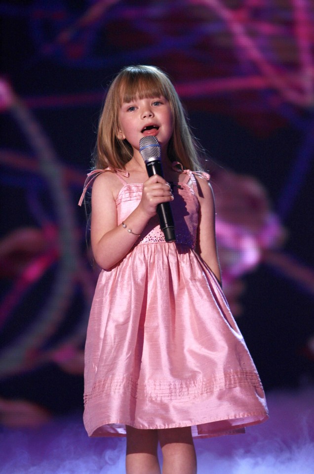 Connie found fame on BGT as a six-year-old