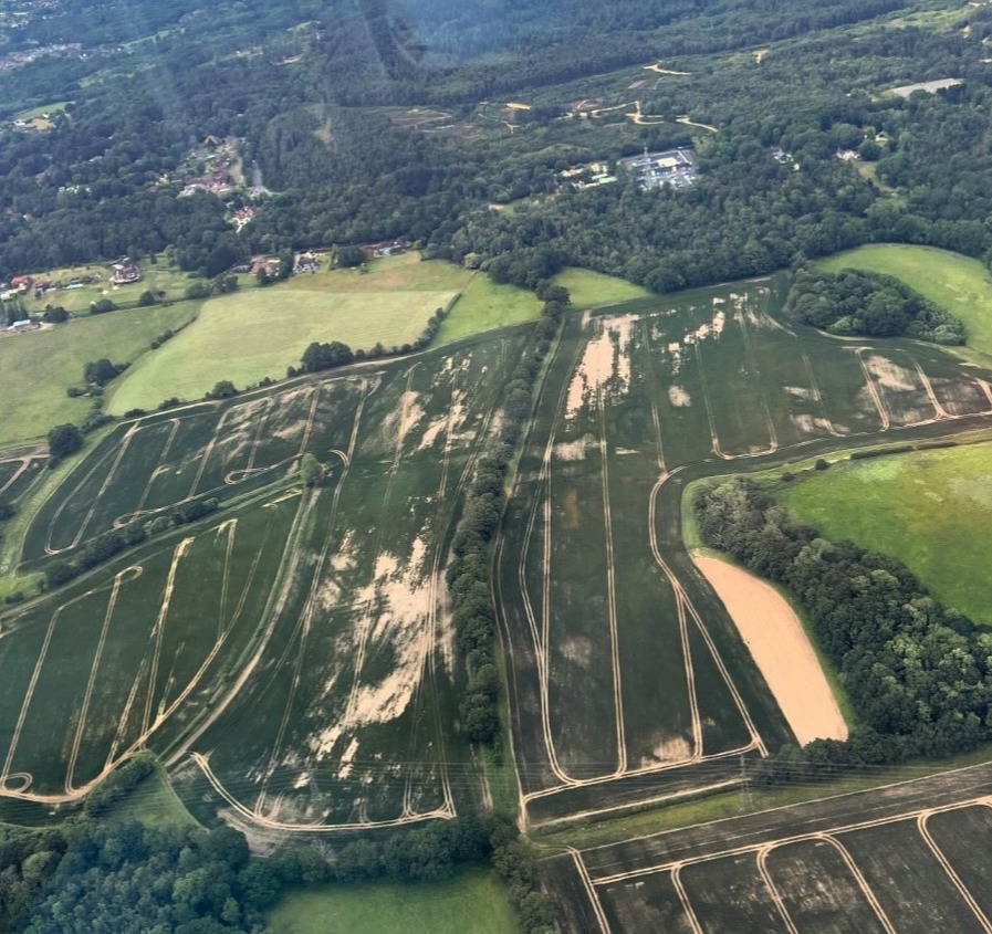 This comes as the Oxfordshire farm has suffered extensive flooding due to the wet weather