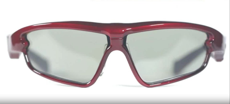 The glasses are also used in other sports including tennis and baseball