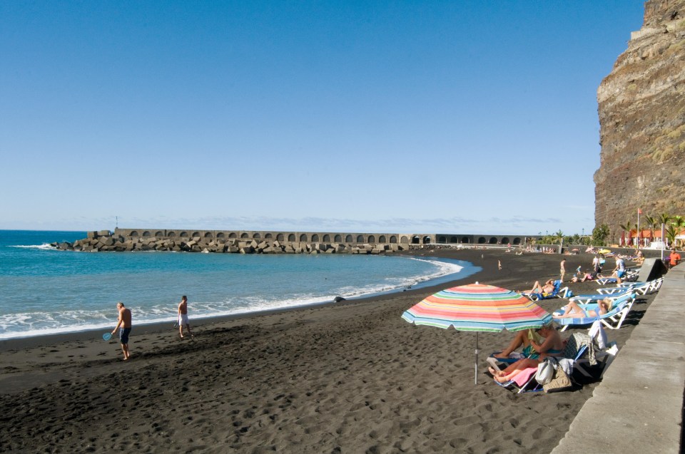 FWEBMR tazacorte la palma beach beaches resort canary islands island isles isle