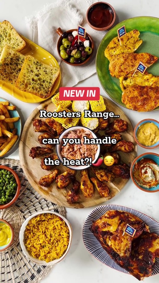 Aldi teased the new range in a video on TikTok