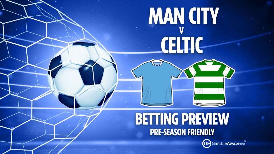 Man City and Celtic meet in pre-season