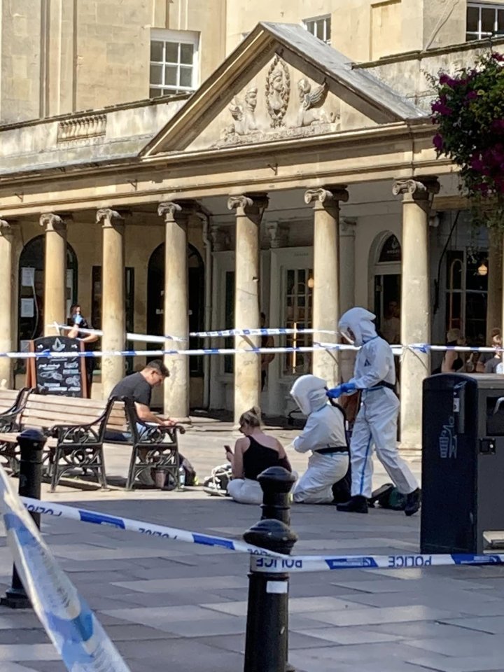 Locals in Bath have fallen sick amid fears of a possible chemical attack