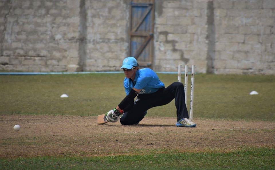 She has also represented England in blind cricket