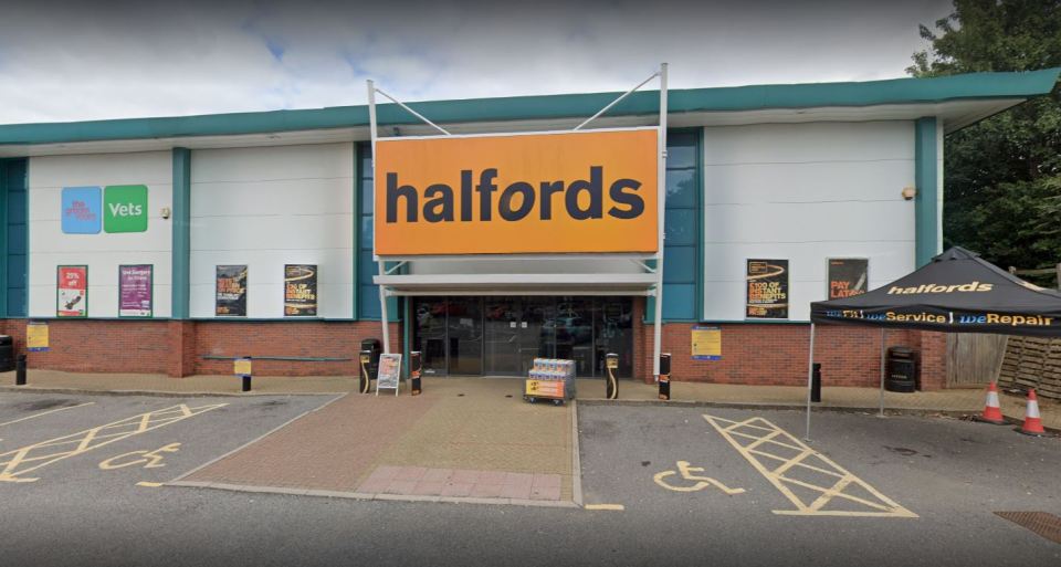 The Halfords branch on a retail estate in Winchester closed for good on July 5