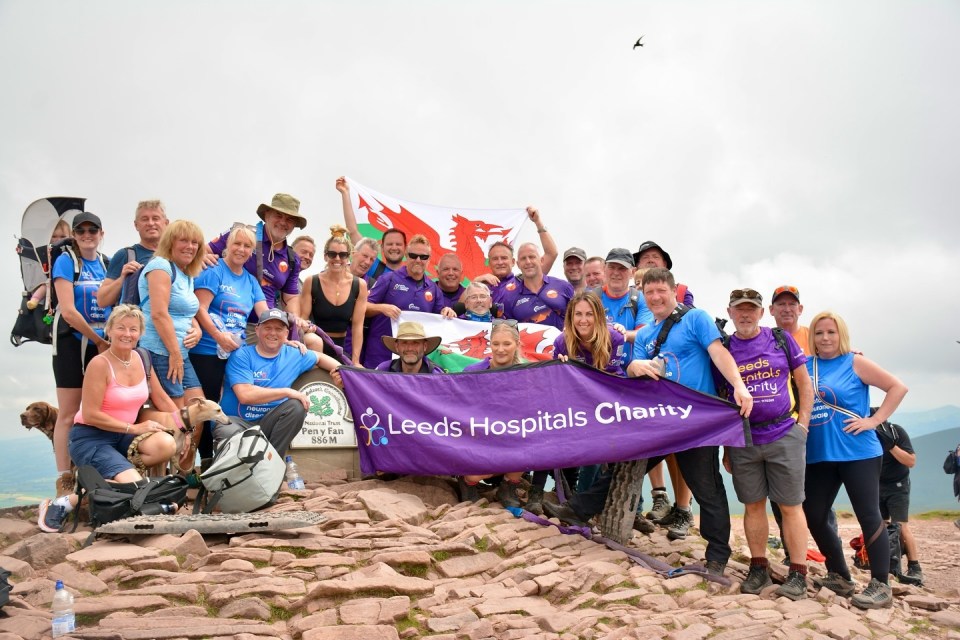 Flatt is now conquering seven mountains in as many weeks for charity and in honour of Burrow