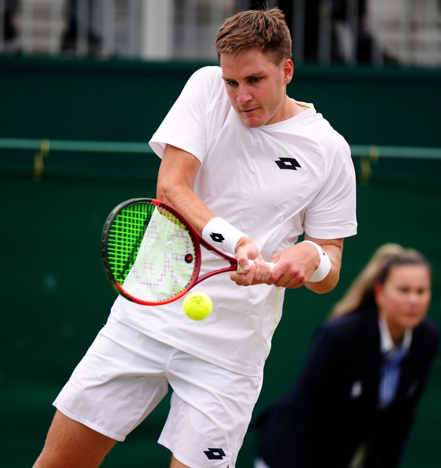 Henry Patten is aiming for Wimbledon glory in the men’s doubles