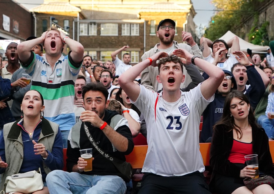 Millions of England fans had their eyes glued to the action last night