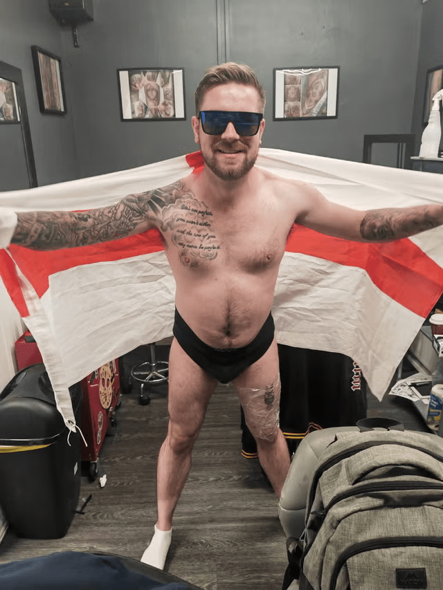 England fan Dan Thomas is very confident the Three Lions will win tonight