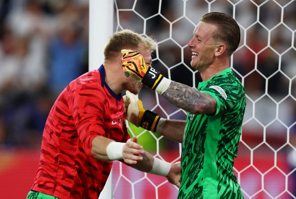 Jordan Pickford has been England's No1 this summer