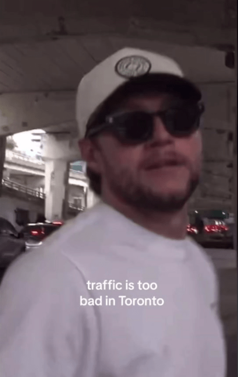 Niall Horan walked to a recent gig in Canada after getting stuck in bad traffic