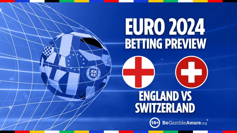 England vs Switzerland preview: Betting tips, odds and predictions for Euro 2024