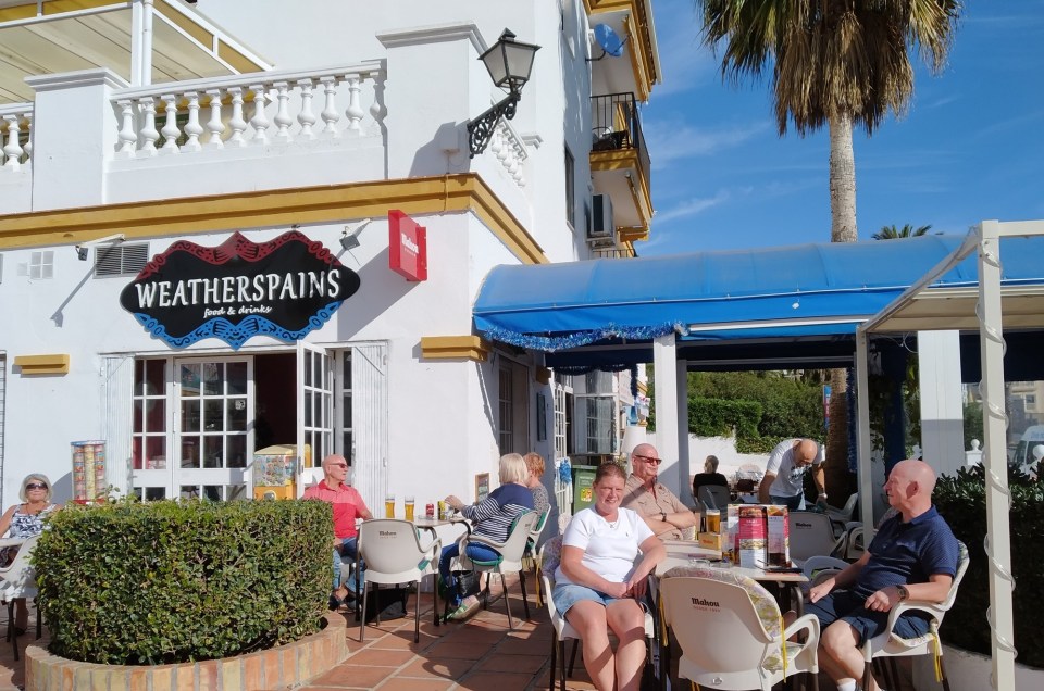 'Weatherspains' offers Brits the taste of home under the Spanish sun