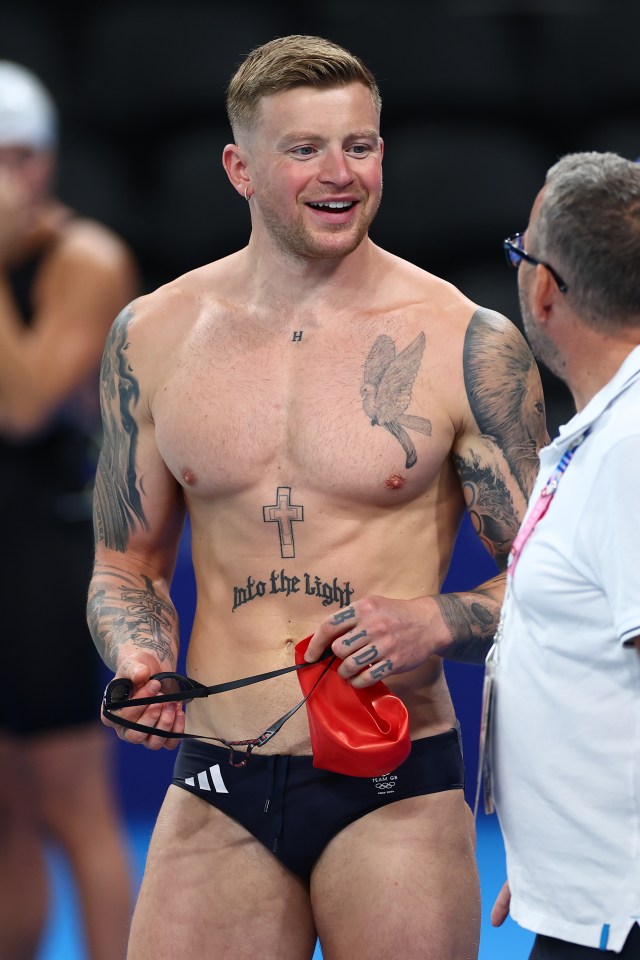 It came as coverage of Adam Peaty's swimming heats at the Paris 2024 Olympics took centre stage