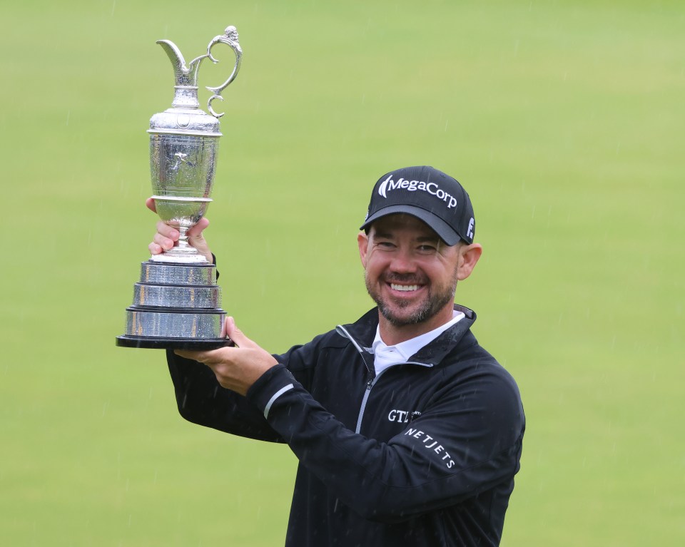 Brian Harman shocked the golfing world with at win at The Open in 2023