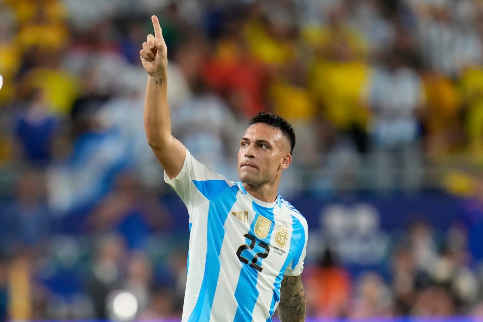 Lautaro Martinez scored the winner