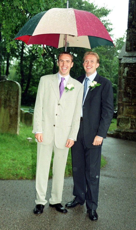 Andy Woodman was Gareth Southgate's best man and has leapt to his close pal's defence