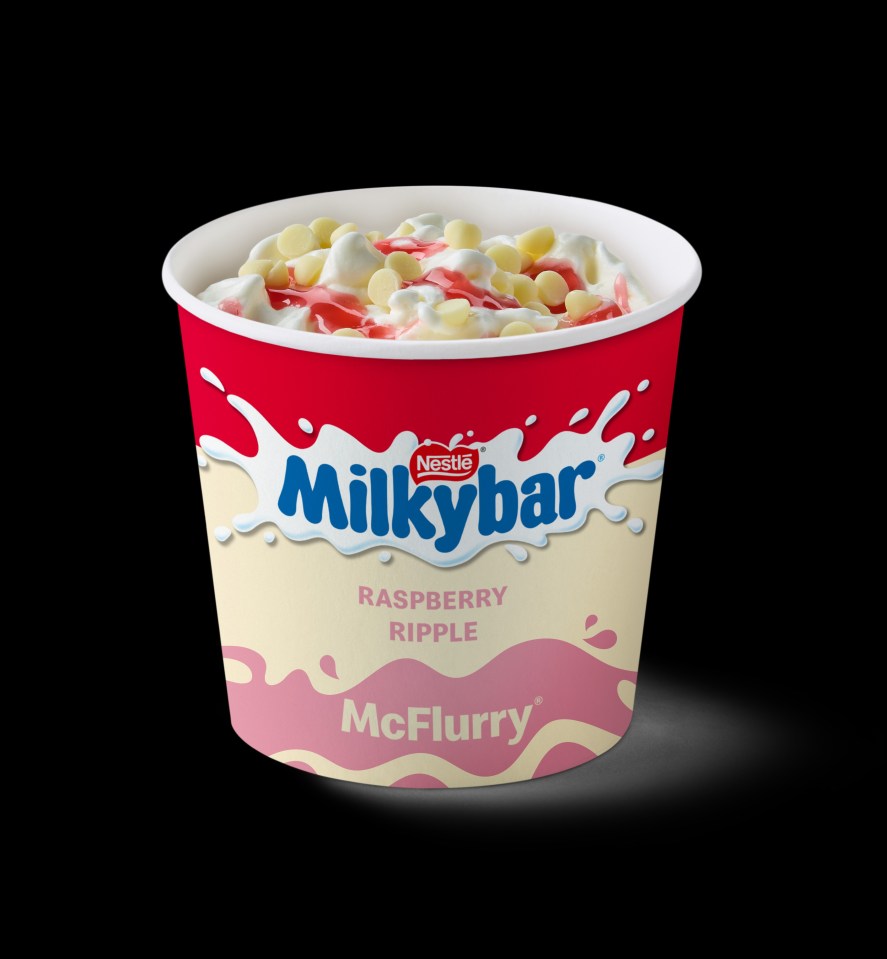 The Milkybar McFlurry is bound to be a fan favourite