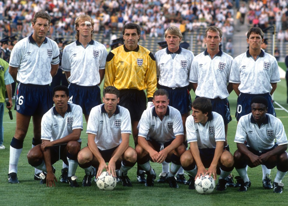 England lost on penalties to West Germany in 1990