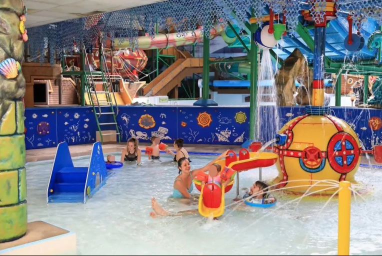 Barnacle Bay (pictured) is ideal for younger guests