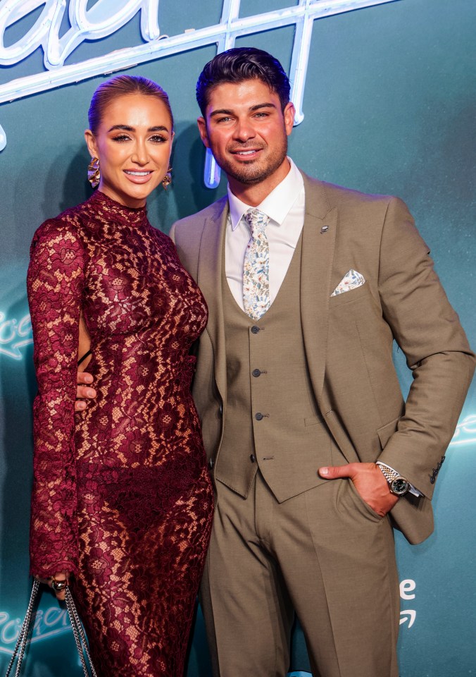 Georgia Harrison and Anton Danyluk exchanged swipes at the TV BAFTAs