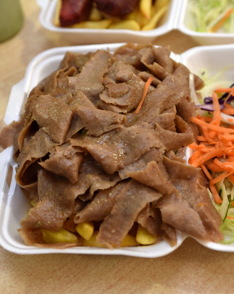 Kebab Corner in Bradford sells its signature dish of doner and chips for just £4