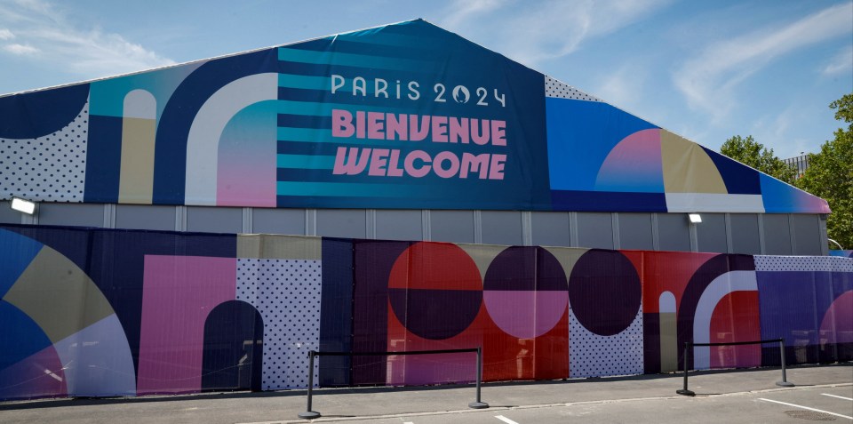 The entrance of the athletes’ village for the Paris 2024 Olympics and Paralympics game, where a different kind of Olympics is allegedly set to take place among some competitors