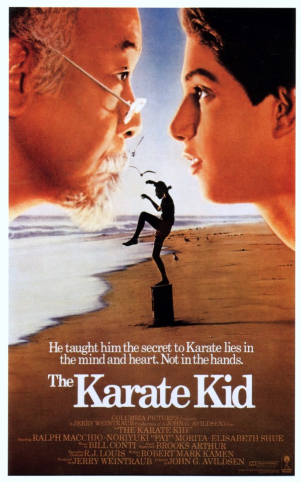 Karate Kid's 1984 poster