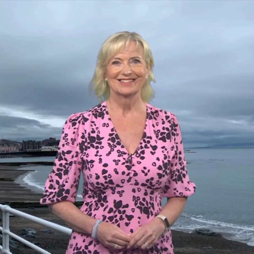 Carol Kirkwood is refusing to let web trolling about her outfits affect her sunny personality