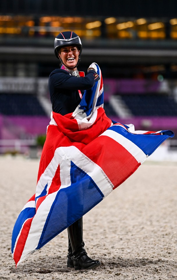 Dujardin's dreams of becoming Britain's most decorated female Olympian outright is over for now