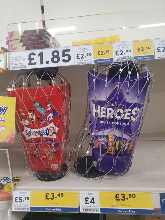 Tesco wraps another everyday item in nets to deter shoplifters