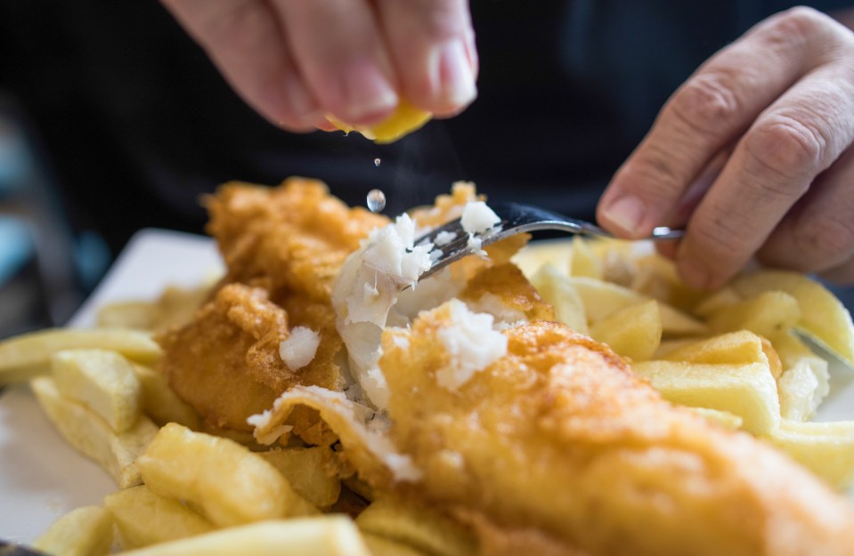 The research looked at the price of fish and chips as a percentage of local weekly wages