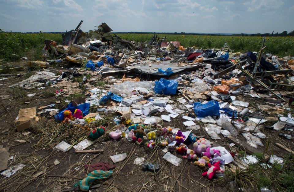 An Australian police officer recalled the horrors he witnessed when arriving at the MH17 crash site