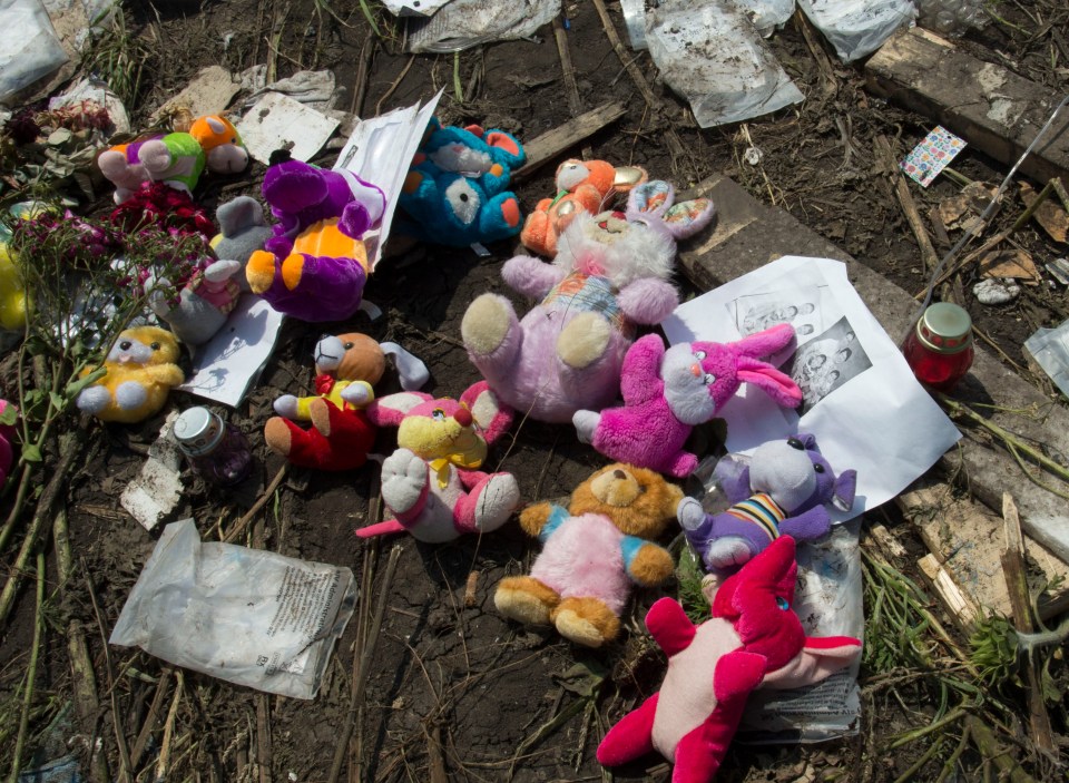 He said children’s toys were strewn among dead bodies as far as the eyes could see