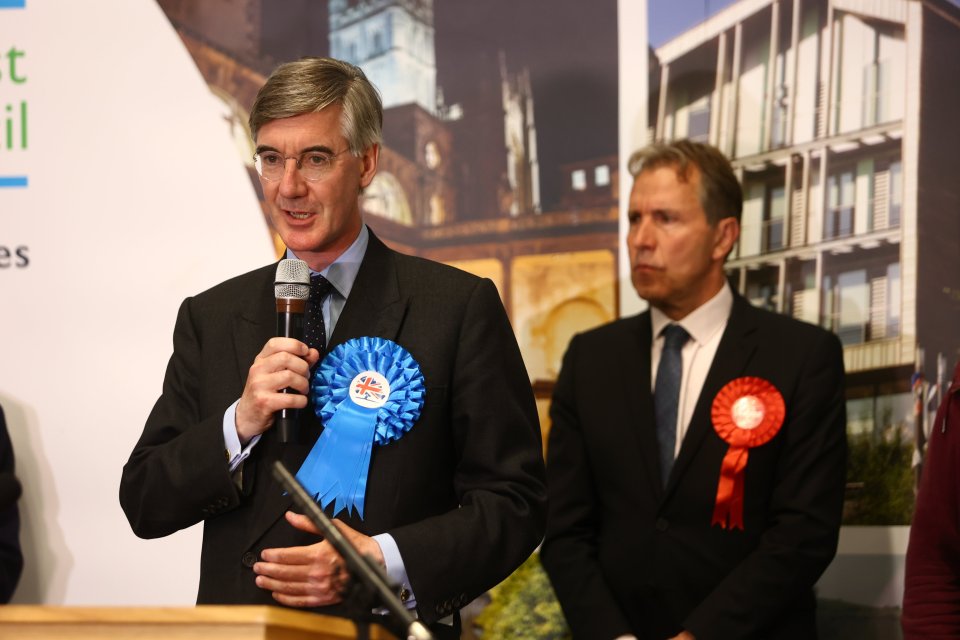 Jacob Rees-Mogg was ousted in another big Tory loss